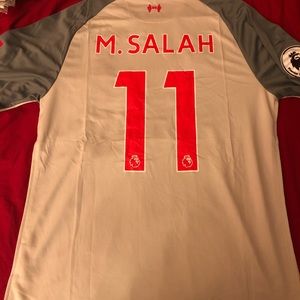 Mo Salah grey jersey